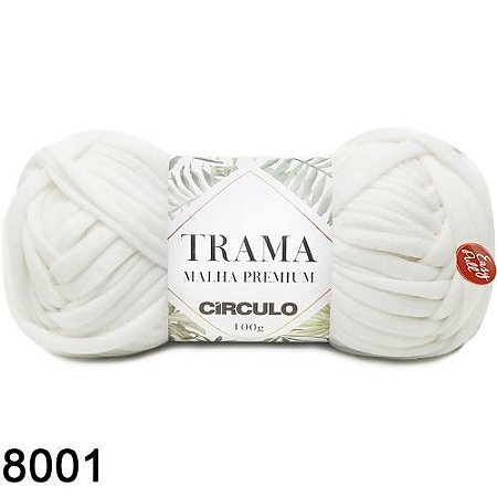 TRAMA MALHA PREMIUM 100GR COR 8001 BRANCO