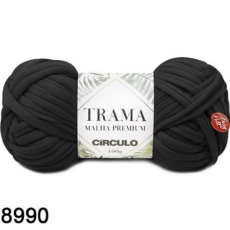 TRAMA MALHA PREMIUM 100GR COR 8990 PRETO