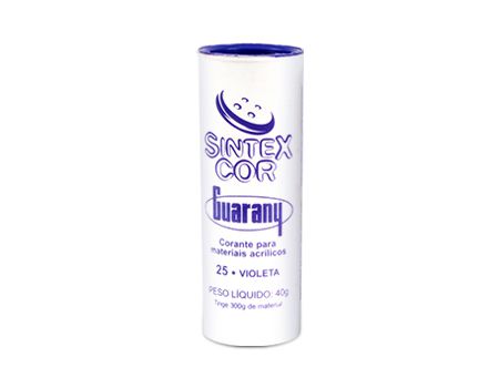 CORANTE SINTEXCOR GUARANY 40 GR COR 25 VIOLETA