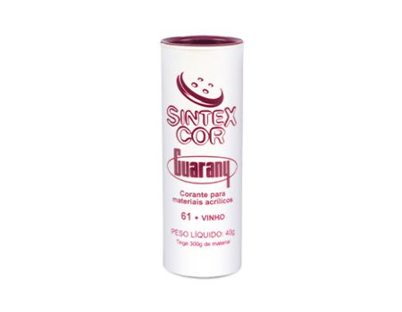 CORANTE SINTEXCOR GUARANY 40 GR COR 61 VINHO