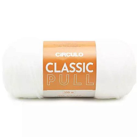 FIO CLASSIC PULL COR 8001 BRANCO 200 GR