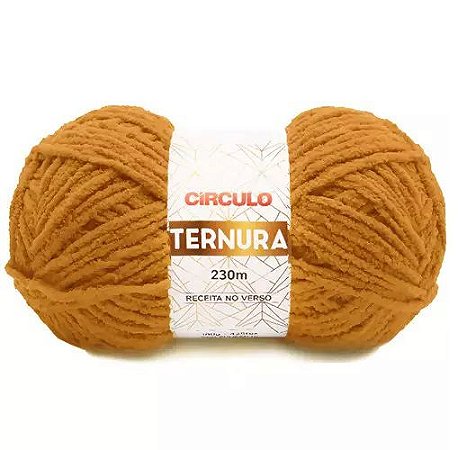 FIO TERNURA 230 M CIRCULO COR 7252 DARK CHEDDAR