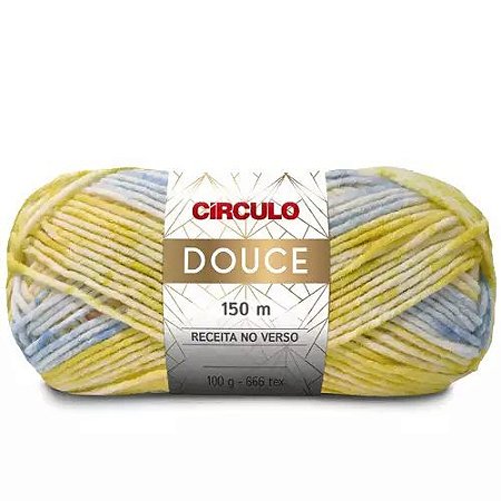 FIO DOUCE CIRCULO 100 GR COR 9646 PLANICE