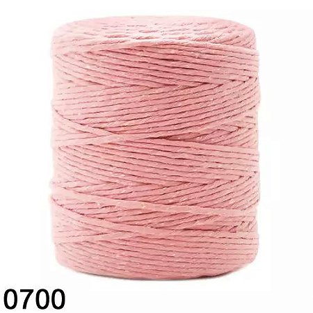 BARBANTE SPESSO 1 KG 4 24 FIOS COR 700 SALMAO EUROROMA