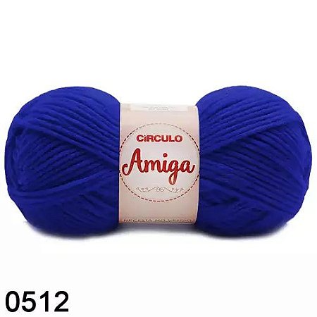 FIO AMIGA 100 GR COR 0512 AZUL BIC