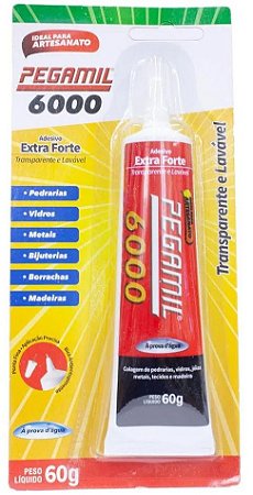 ADESIVO EXTRA FORTE 6000 60G PEGAMIL