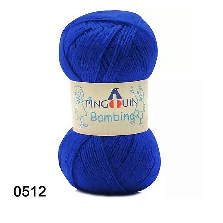 FIO BAMBINO PINGOUIN 100 gr COR 512 ROYAL