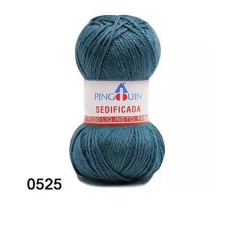 LÃ SEDIFICADA PINGOUIN 100 GR COR 525 BLUE