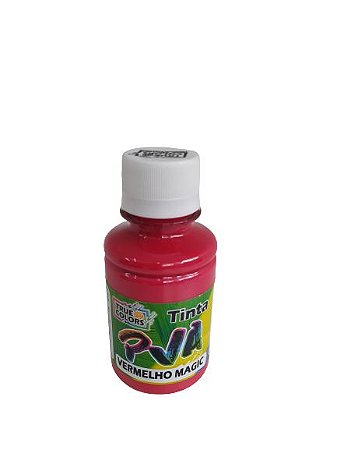 TINTA PVA FOSCO TRUE COLORS COR-7245 NOVO VERMELHO MAGIC 100 ML