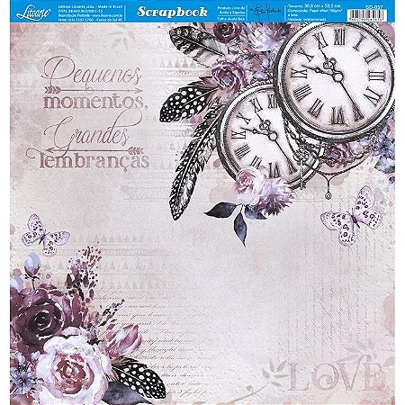 SCRAPBOOK DUPLA FACE SD 857