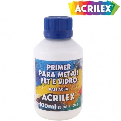 PRIMER PARA METAIS PET VIDRO ACRILEX 100 ML