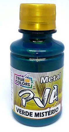 TINTA PVA METAL TRUE COLORS VERDE MISTÉRIO 100 ML