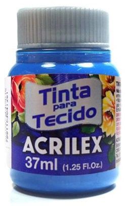 TINTA PARA TECIDO ACRILEX AZUL CERULEO 37 ML