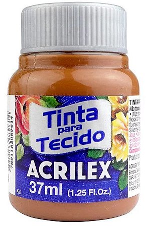 TINTA PARA TECIDO ACRILEX CHOCOLATE 37 ML