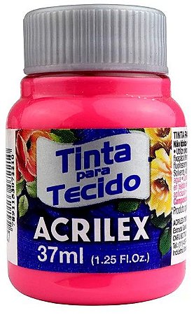 TINTA PARA TECIDO ACRILEX PINK 37 ML