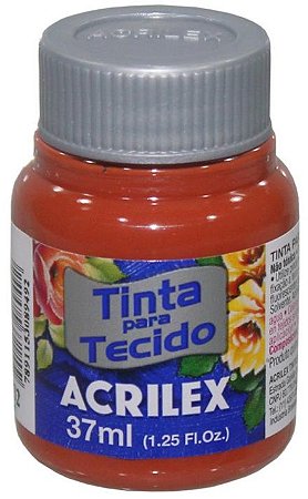 TINTA PARA TECIDO ACRILEX TELHA 37 ML