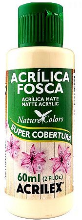 TINTA ACRILICA FOSCA AREIA NAT. COLORS 60 ML ACRILEX