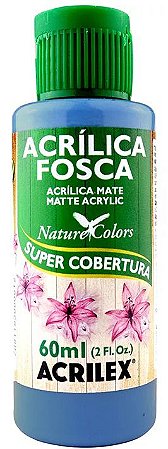 TINTA ACRILICA FOSCA AZUL BALI NAT. COLORS 60 ML ACRILEX