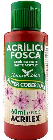 TINTA ACRILICA FOSCA CERÂMICA NAT. COLORS 60 ML ACRILEX