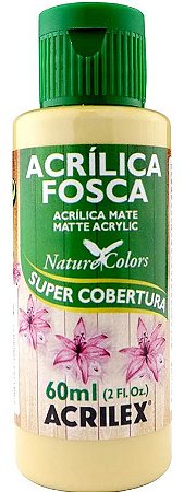 TINTA ACRILICA FOSCA OCRE NAT. COLORS 60 ML ACRILEX
