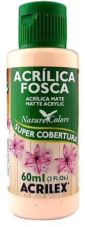 TINTA ACRILICA FOSCA SALMÃO BEBÊ NAT. COLORS 60 ML ACRILEX