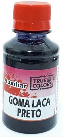 GOMA LACA PRETO TRUE COLORS 100 ML