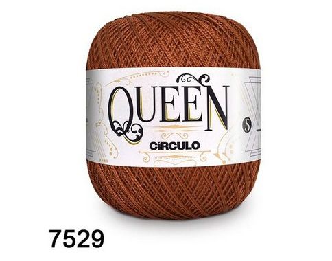 FIO QUEEN 5 2 100GR 424MT COR 7529 TERRACOTA