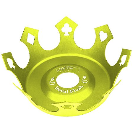 Prato Zenith Coroa Royal Flush - Verde Neon