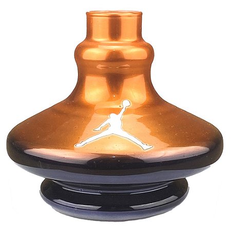 Vaso ZH Mini New Aladim Personagens - Michael Jordan Laranja/Preto