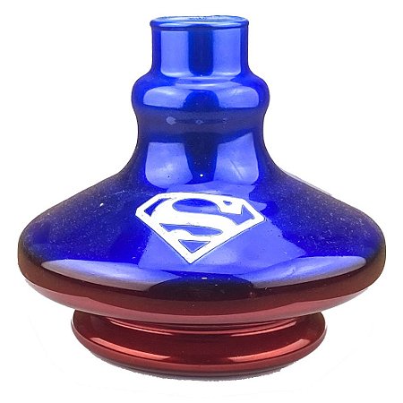 Vaso ZH Mini New Aladim Personagens - Superman Azul/Vermelho