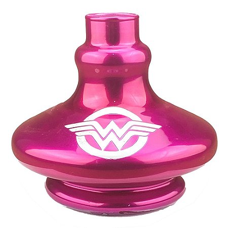 Vaso ZH Mini New Aladim Personagens - Mulher Maravilha Rosa