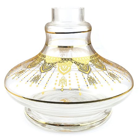 Vaso MD Hookah Mini Curve 33 C - Transparente