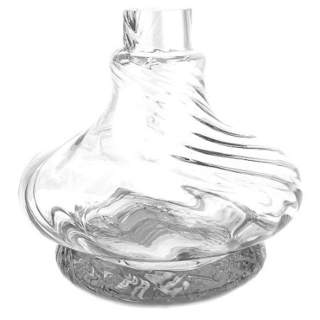 Vaso BR Glass Mini 14cm - Transparente Twist