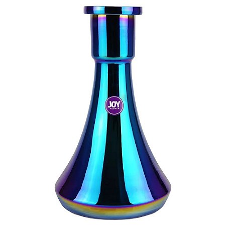 Vaso Joy Hookah Tower 30cm - Metálico Rainbow