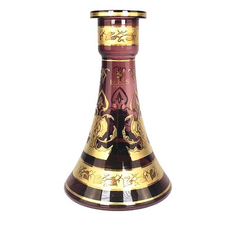 Vaso Bless Hookah Paris Tower 30CM - Roxo