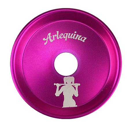 Prato Zion Hookah Personagens P 18cm - Arlequina