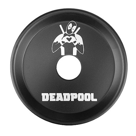 Prato Zion Hookah Personagens P 18cm - Deadpool