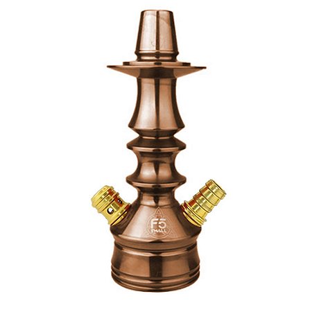 Stem Narguile Invictus Hookah Small F5 - Cobre/Dourado