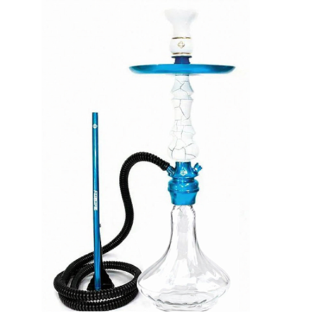 Narguile Amazon Hookah Future - Azul/Onix Azul/Twist Clear