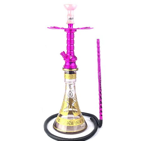 Kit Narguile Completo Zeus Smart - Rosa KIT742