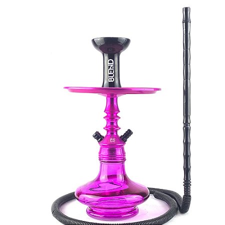 Kit Narguile Completo Invictus Small F5 - Rosa/Preto KIT788