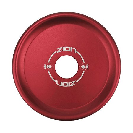 Prato Zion Hookah P 18cm - Vermelho