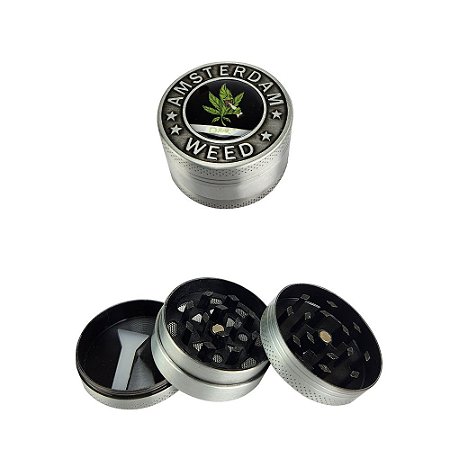 Dichavador De Metal DK 2F Weed - Modelo 4