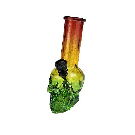 Bong De Vidro DK Mini Skull Colors Reggae