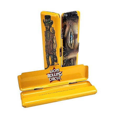 Case de Metal Para Seda King Size Lion Circus - Mr.Trampoline