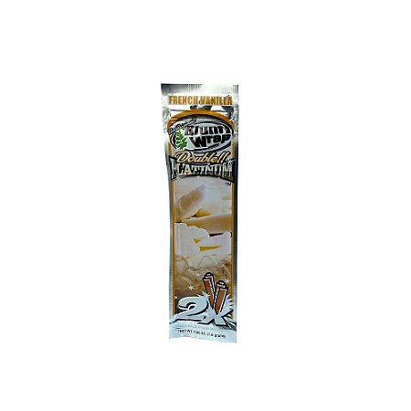 Seda Blunt Wrap Double Platinium (Pacotes Com 2 Un) - French Vanilla