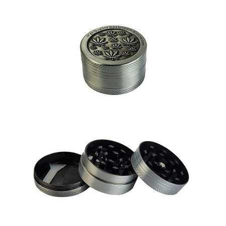 Dichavador De Metal DK Amsterdam 3F - Várias Folhas
