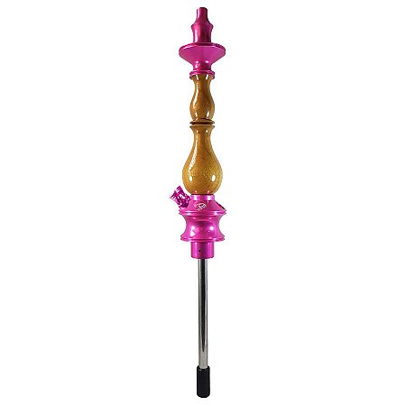 Stem Narguile Zeus Hookah New Edition 2 Respiros - Rosa