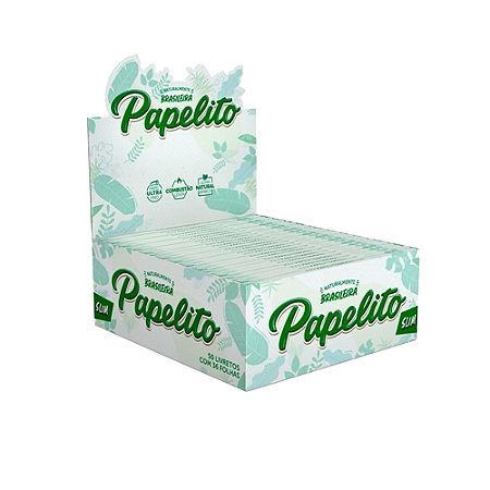 Seda Papelito Slim King Size (50 Livretos C/36  Folhas)