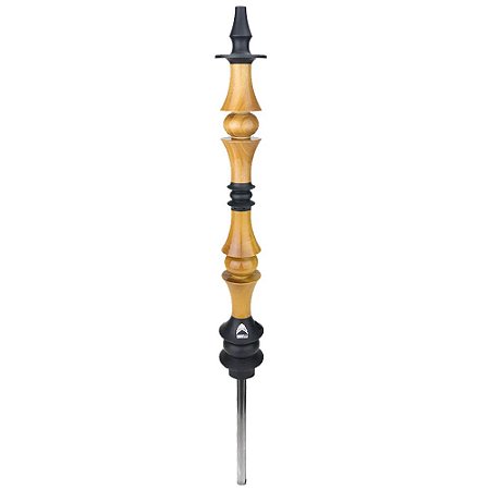 Stem Narguile Marajah Hookah Umbrella Grande Preto/Marrom Carvalho